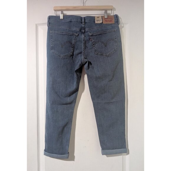 Levi's | Boyfriend Mid-Rise Jeans In Lapis Gem Medium Wash - Picture 4 of 12